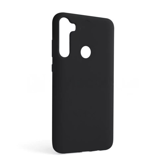 Capa de Silicone Macio para Xiaomi Redmi Note 8 Pro Preto